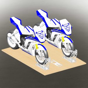 Kit 2 bloques roue 3 platines speedfix