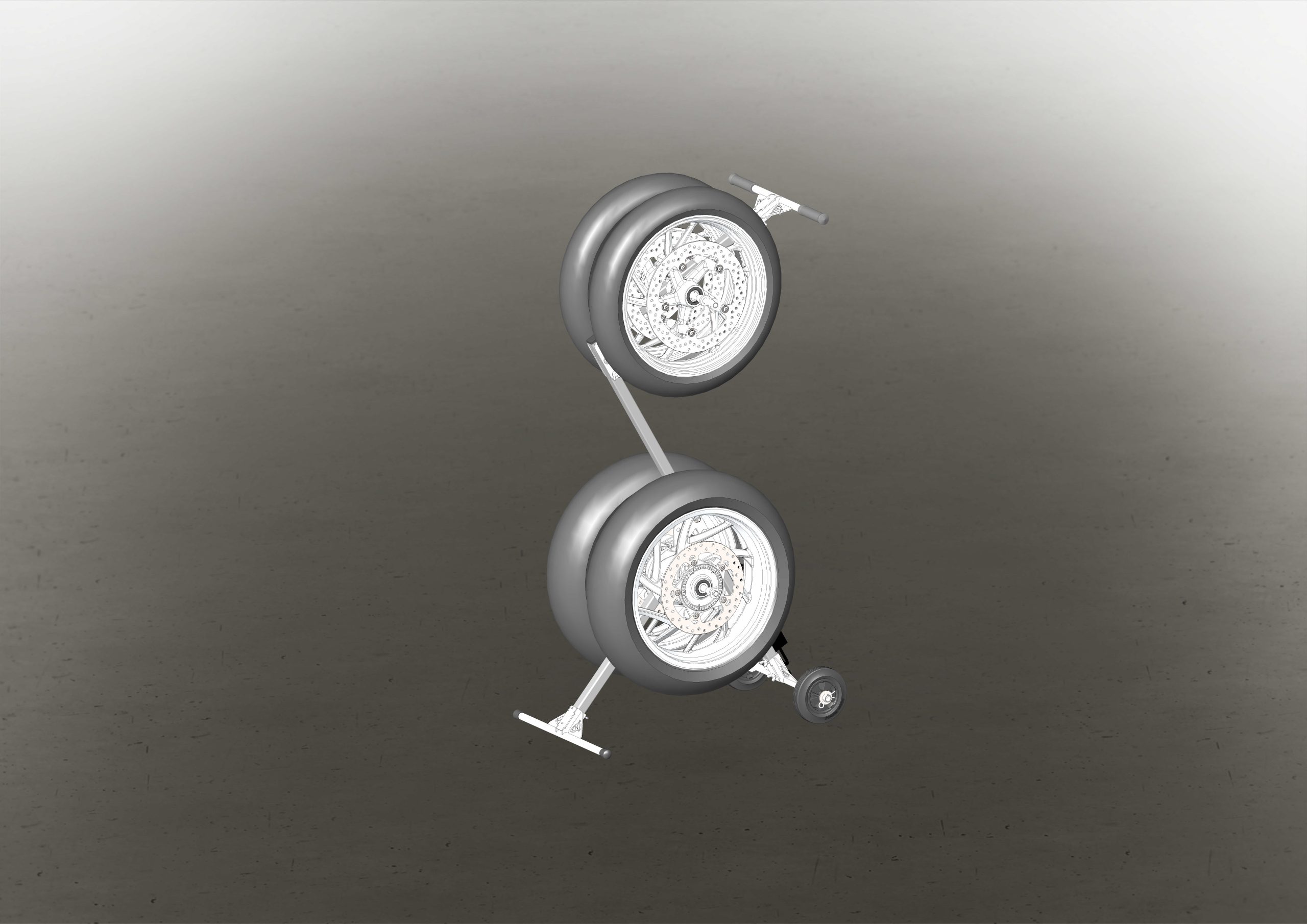 Arbre à jantes pliable – Image 3